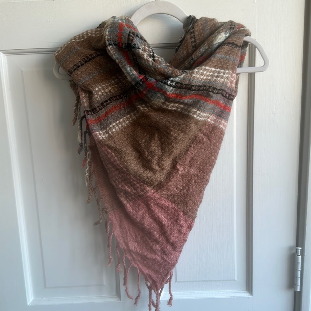 Large Multi Colored Scarf
